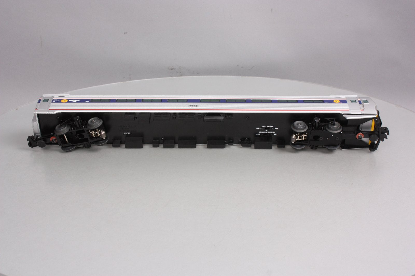 Lionel 6-35454 O Gauge Amtrak Amfleet Cab Car #9646