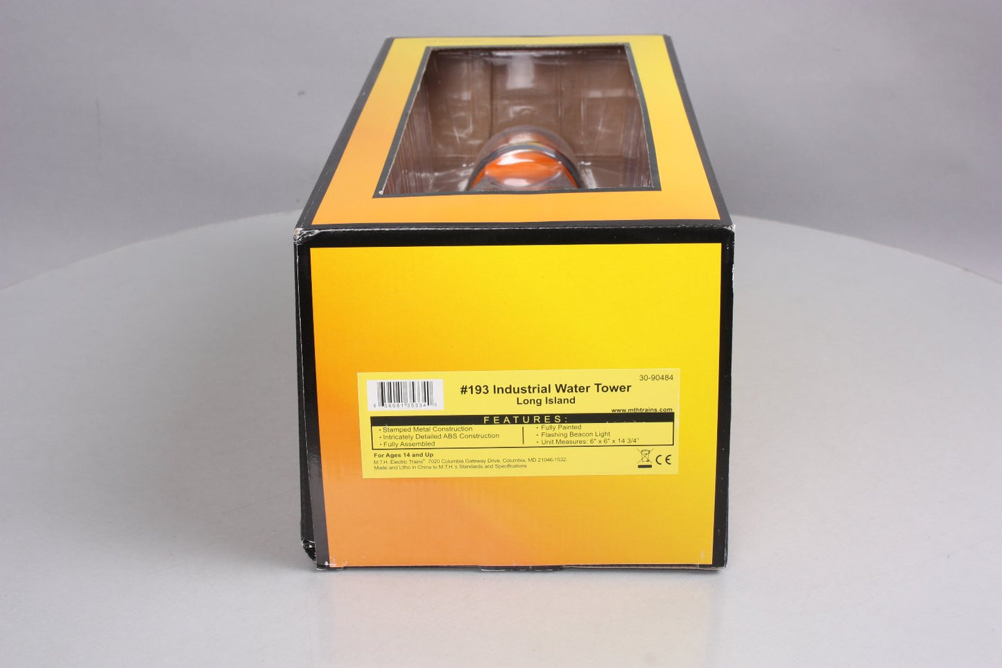 MTH 30-90484 O Long Island #193 Industrial Water Tower