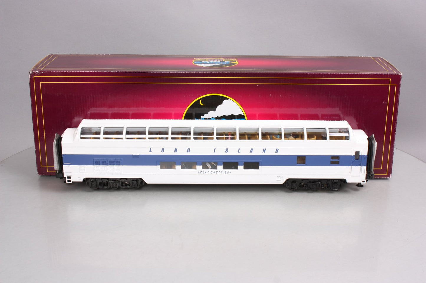 MTH 20-67201 Long Island Railroad 70' Vista Dome Passenger Car