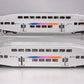 MTH 2066205 O NJ Transit Bombardier Passenger Cars (Pack of 2)