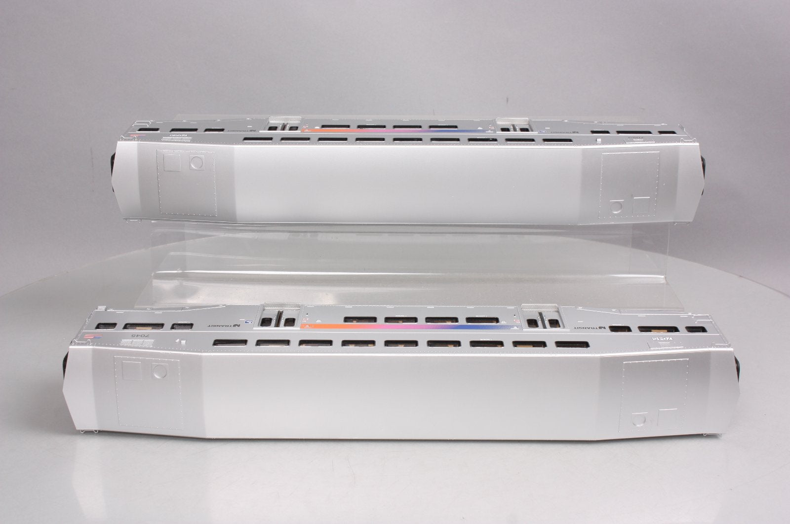 MTH 2066205 O NJ Transit Bombardier Passenger Cars (Pack of 2)