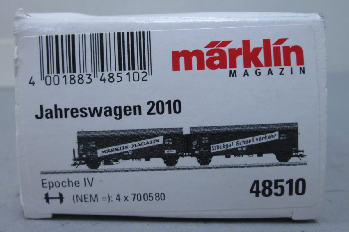 Marklin 48510 2010 Marklin Magazin Car
