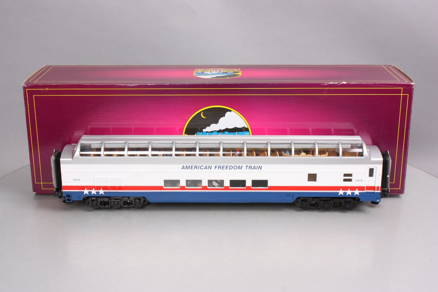 MTH 20-67247 American Freedom 70' ABS Full Dome Passenger Car