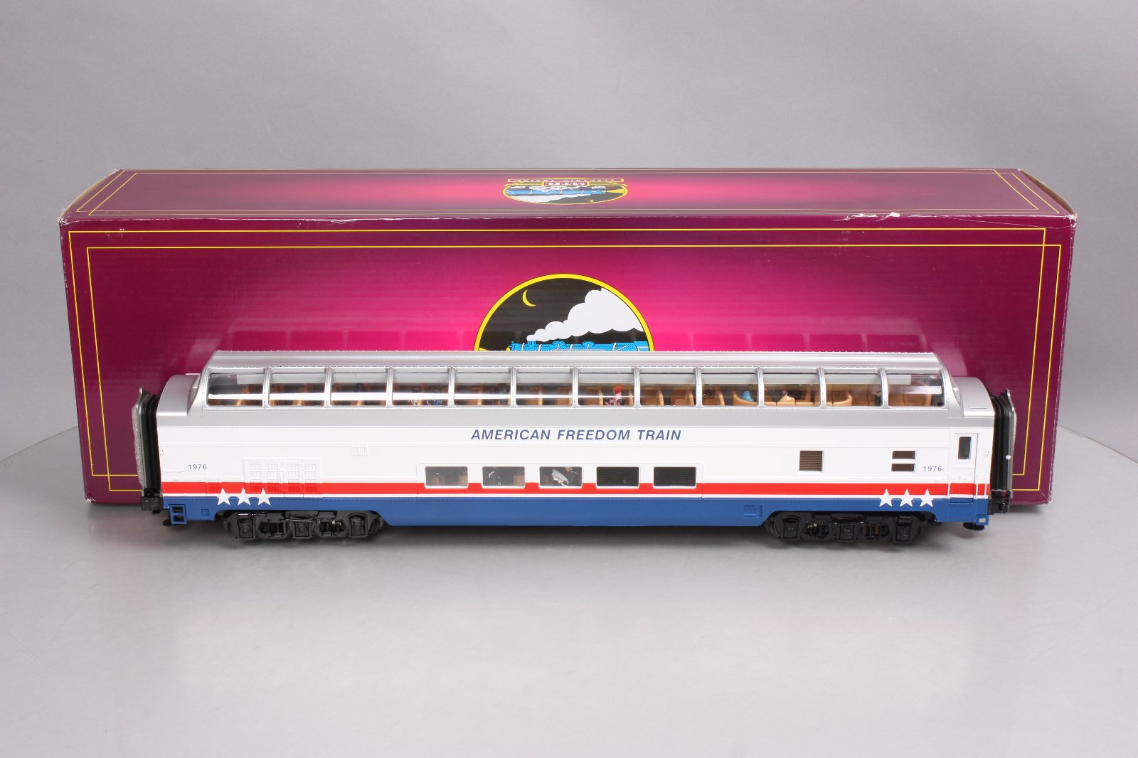 MTH 20-67247 American Freedom 70' ABS Full Dome Passenger Car