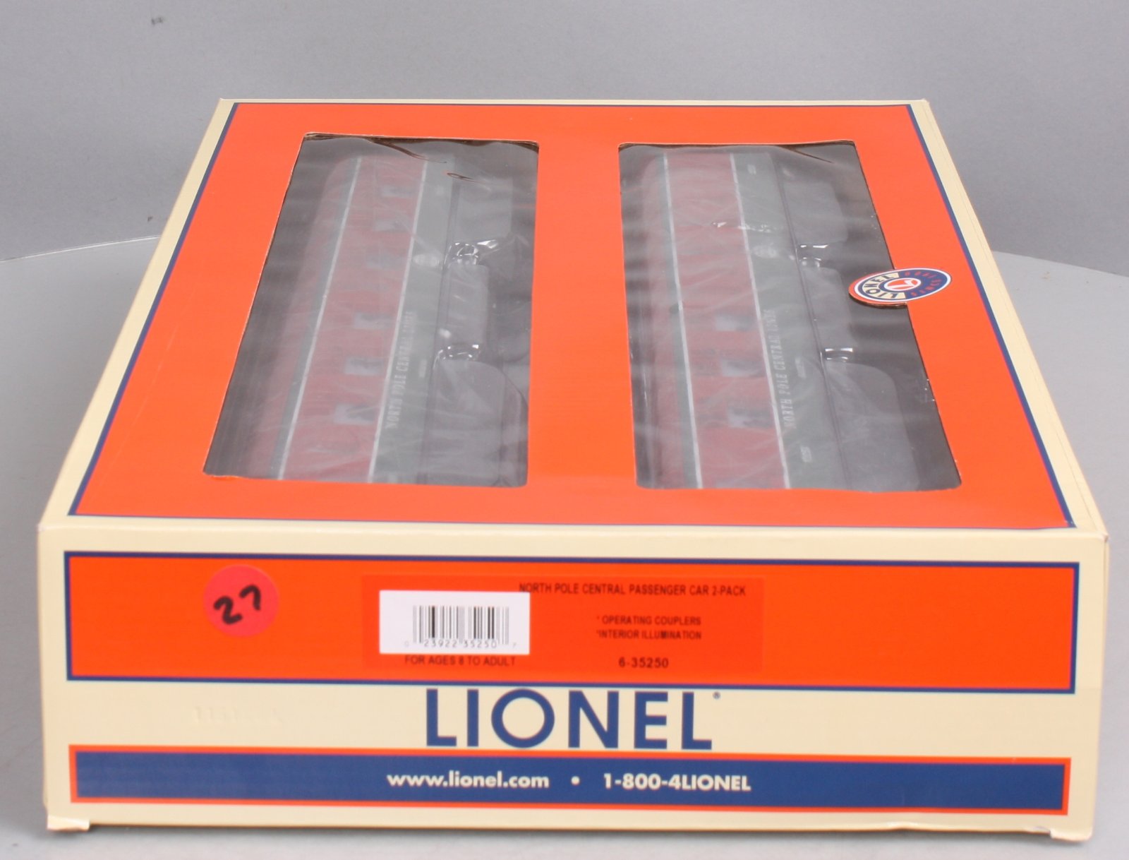 Lionel 6-35250 O Gauge North Pole Passenger Cars (Set of 2)