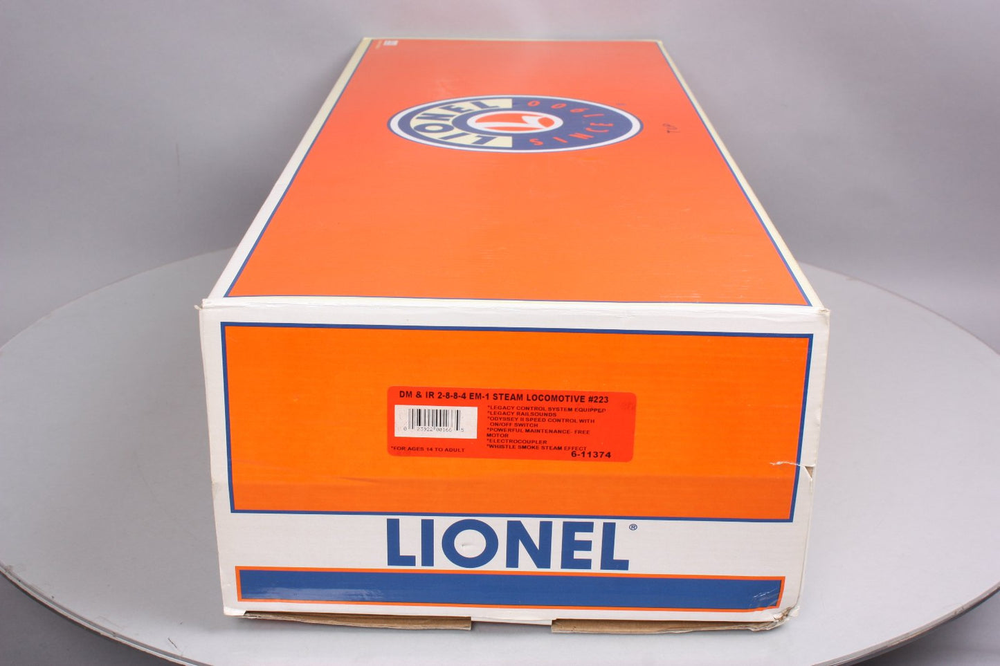 Lionel 6-11374 O DM&IR 2-8-8-4 EM-1 Steam Loco & Tender w/Legacy #223 - RARE!