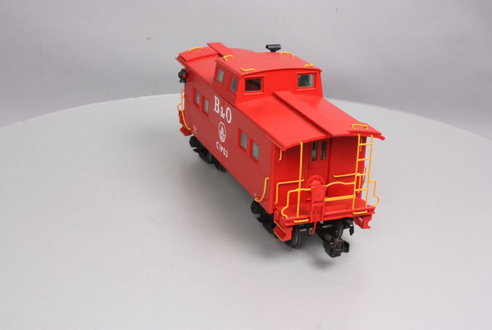 USA Trains 12152 G Scale Baltimore & Ohio Center Cupola Caboose - Metal Wheels