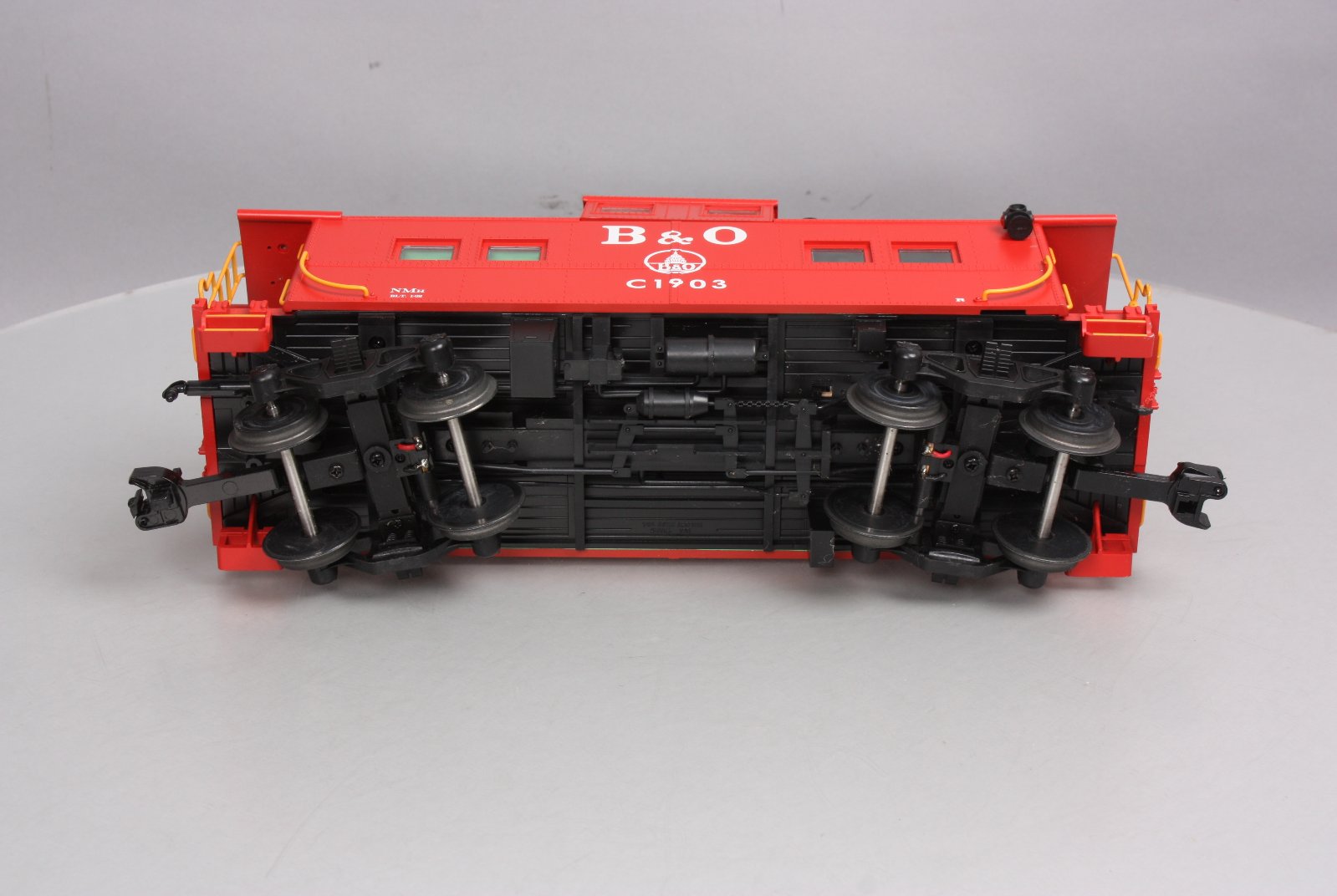 USA Trains 12152 G Scale Baltimore & Ohio Center Cupola Caboose - Metal Wheels