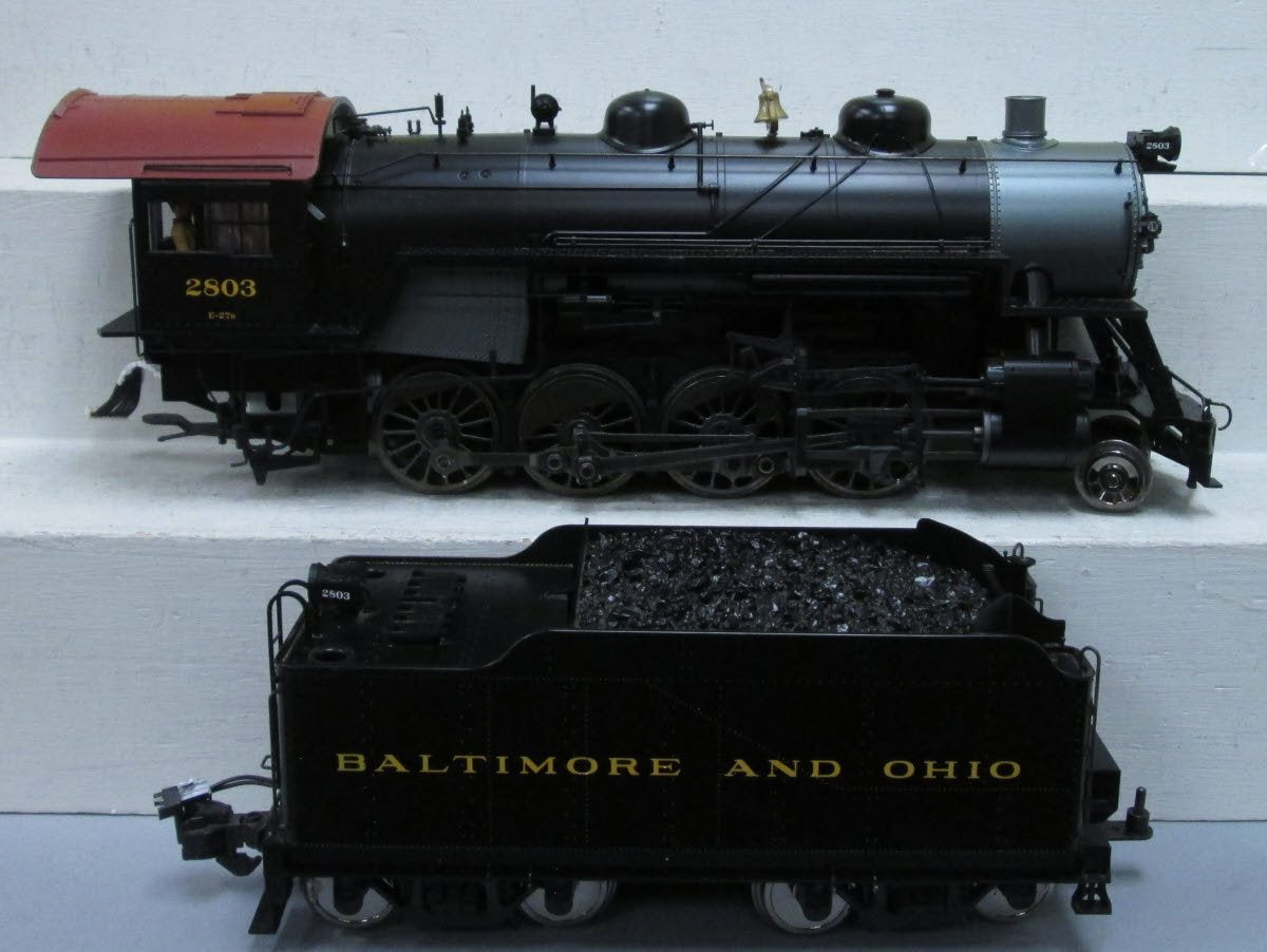Aristo-Craft 20601 G B&O 2-8-0 Consolidation Steam Locomotive & Tender