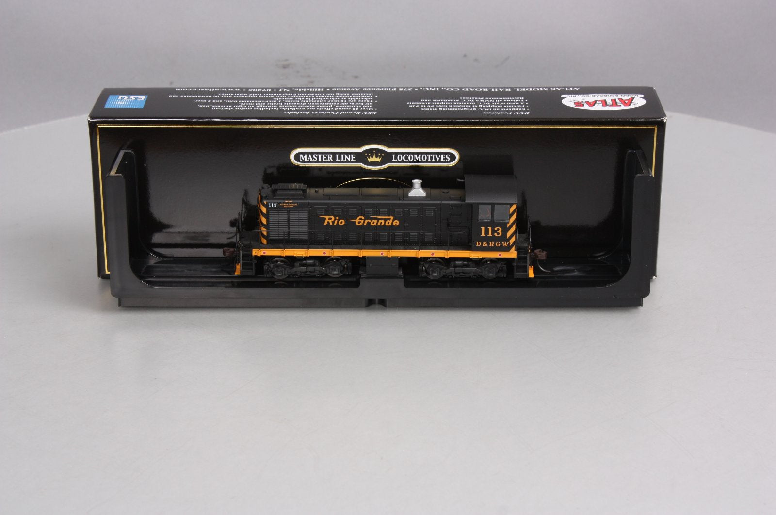 Atlas 10001920 HO Scale D&RGW Alco S-2 Locomotive #113