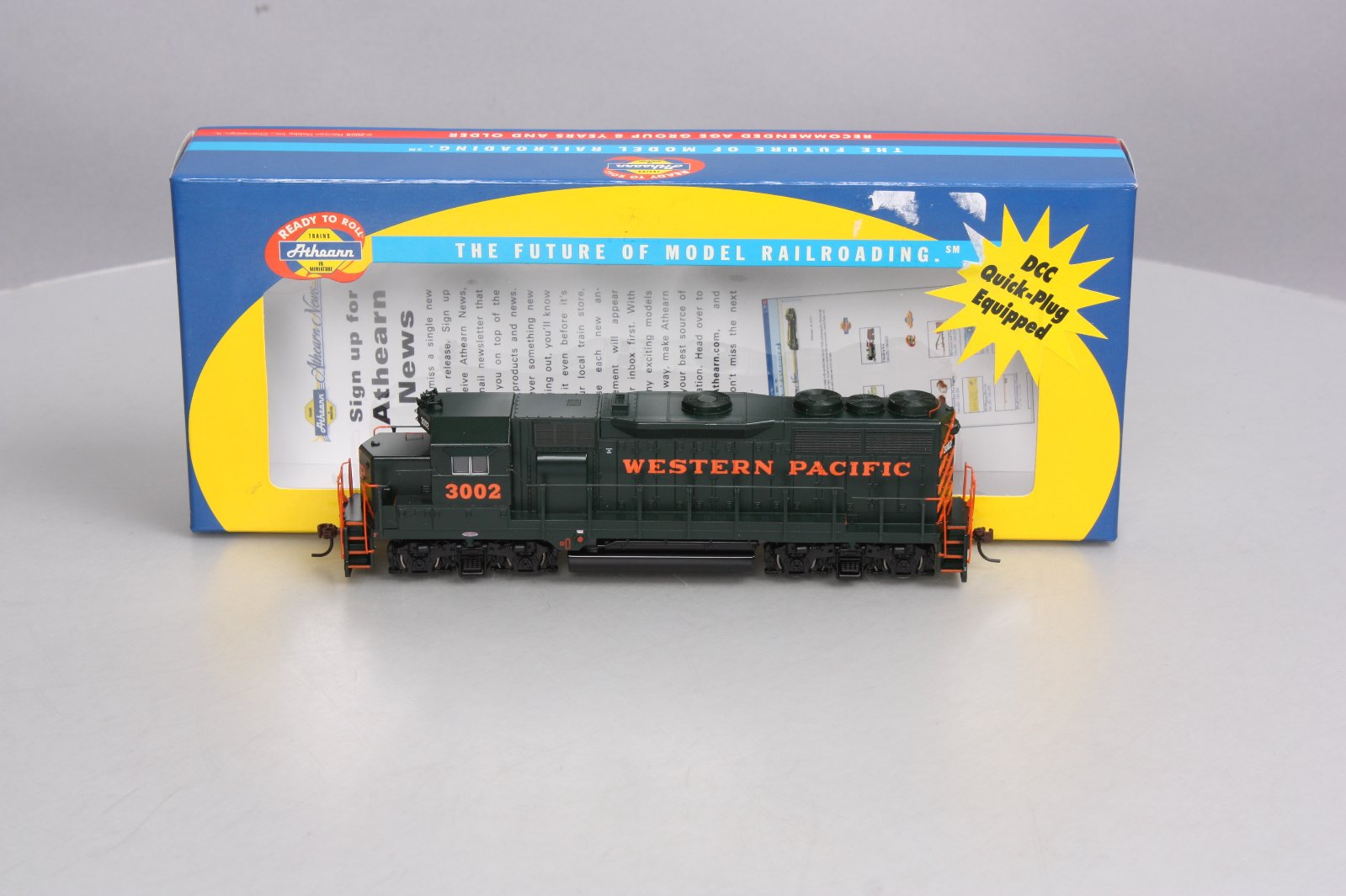 Athearn 94167 Western Pacific GP35 Diesel Engine #3002