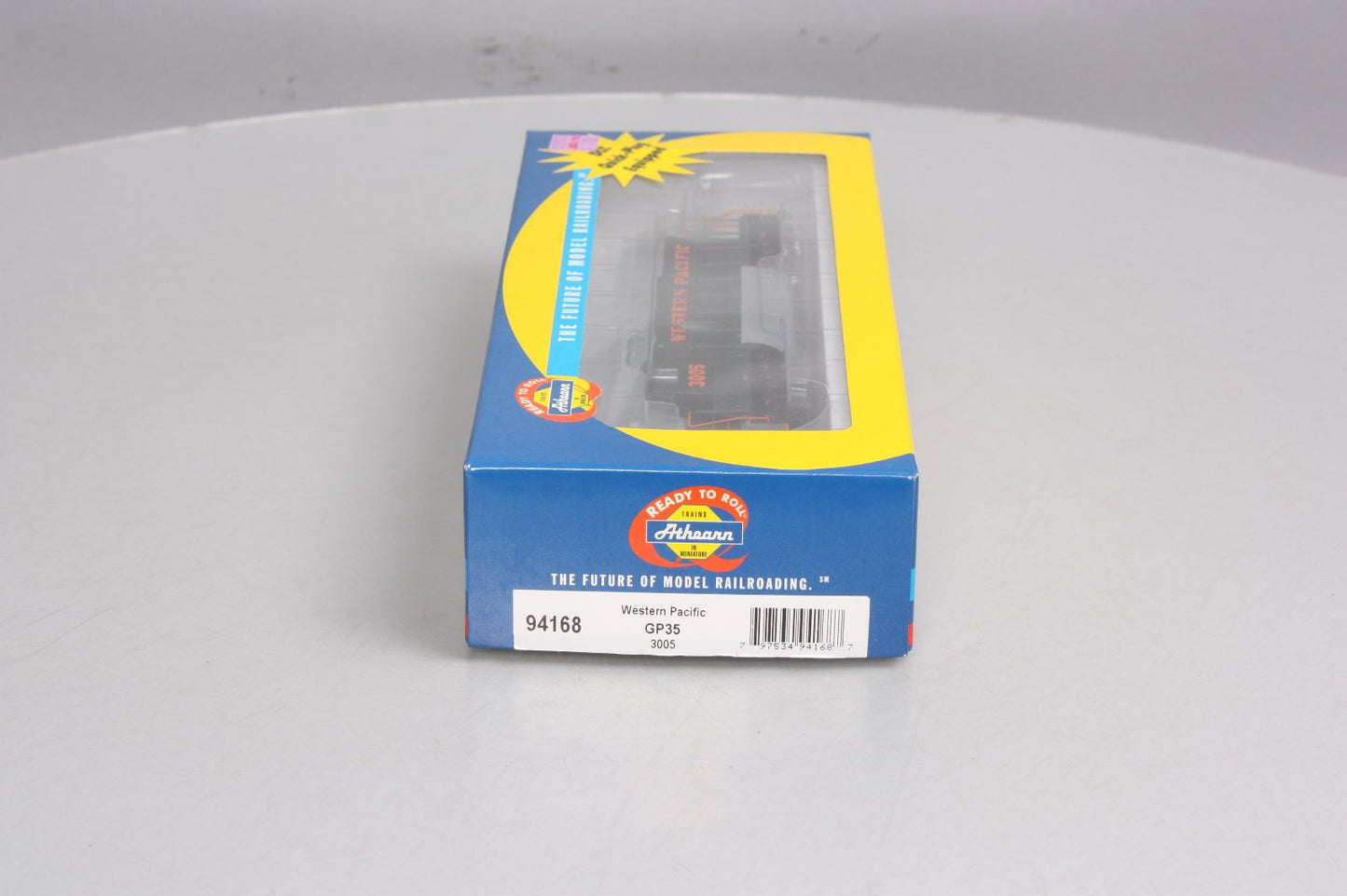 Athearn 94168 HO Scale Western Pacific GP35 Diesel Locomotive #3005 DCC RTR