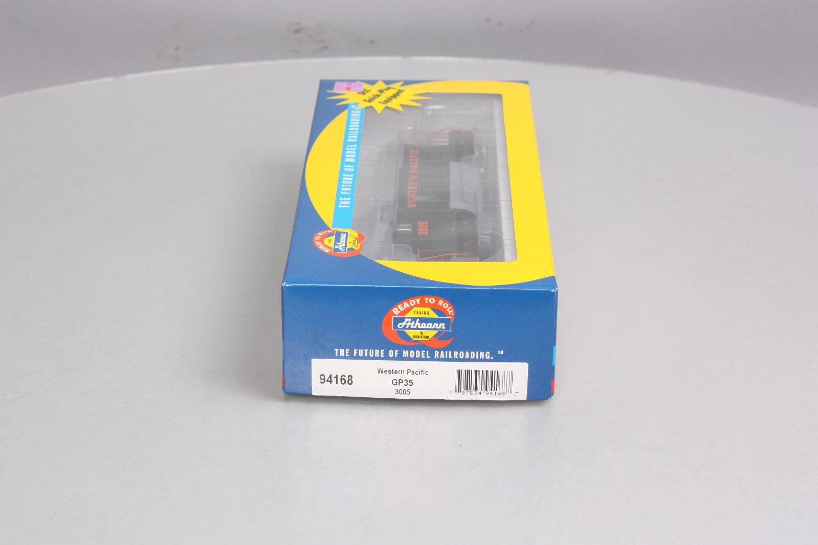 Athearn 94168 HO Scale Western Pacific GP35 Diesel Locomotive #3005 DCC RTR