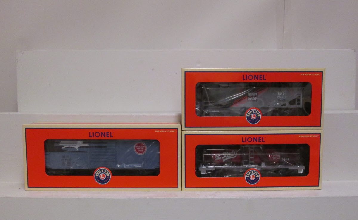Lionel 6-30082 O Gauge Union Pacific Heritage Hi-Cube Boxcars (Set of 3)