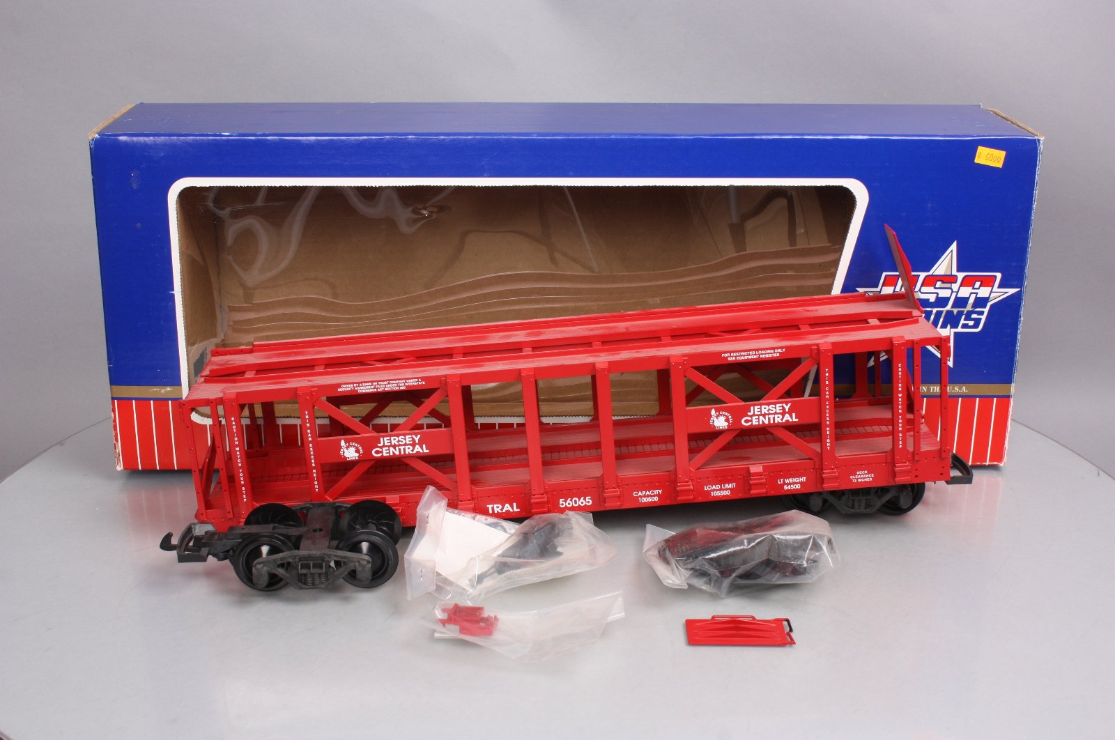 USA Trains R17225 G Central of New Jersey Double-Deck Auto Rack
