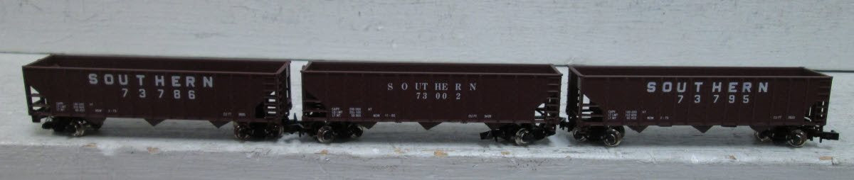 Con-Cor 0007-008834 N Scale 45' Hopper Car 3-Pack