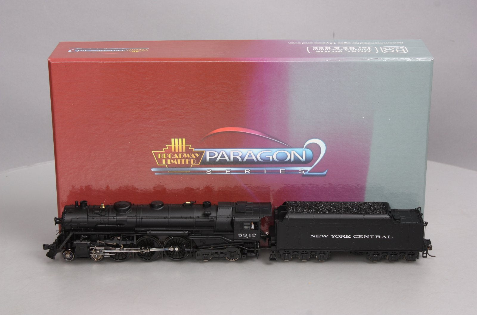 Broadway Limited 2023 HO NYC Paragon2 J1e 4-6-4 Steam Locomotive #5312