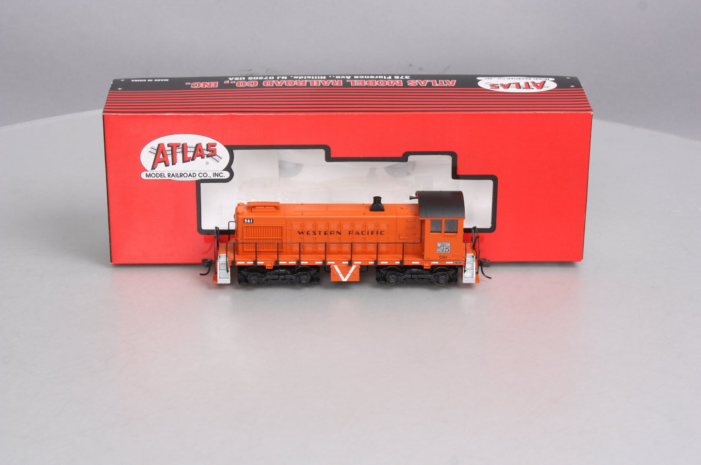 Atlas 8737 HO Scale Western Pacific Alco S-2 Diesel Locomotive #561