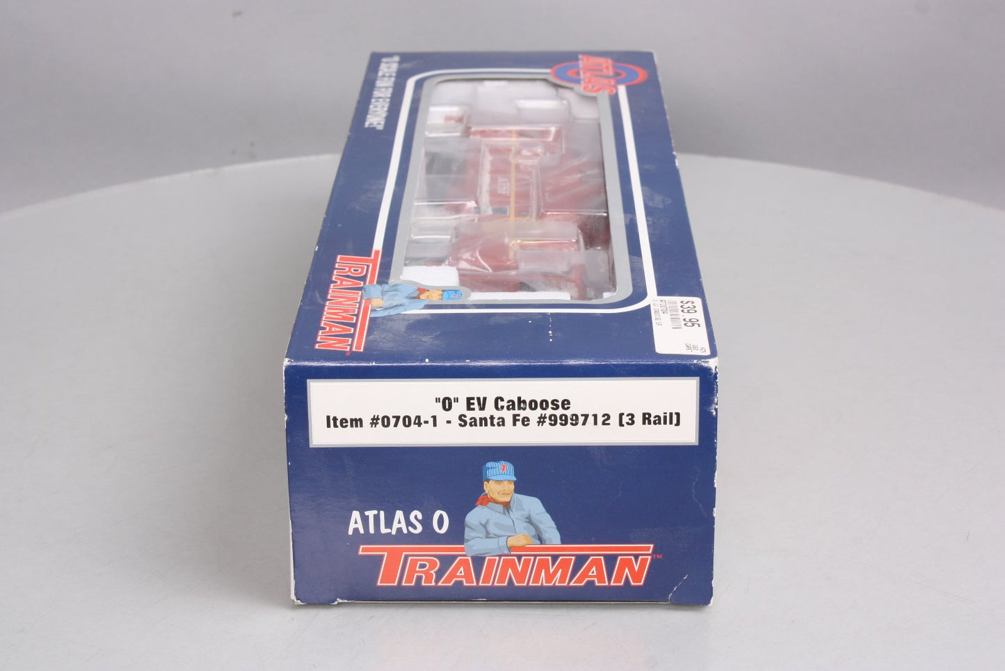 Atlas 0704-1 O Gauge Santa Fe EV Caboose #999712 (3 Rail)