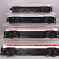 MTH 30-67654 O Texas Special 60' Streamlined Passenger Car Set (Set of 4)