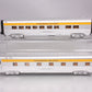 MTH 30-67864 O Chesapeake & Ohio 60' Streamlined Sleeper/Diner Set (Set of 2)