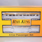 MTH 30-67863 O Chesapeake & Ohio 60' Streamlined Passenger Car Set (Set of 4)