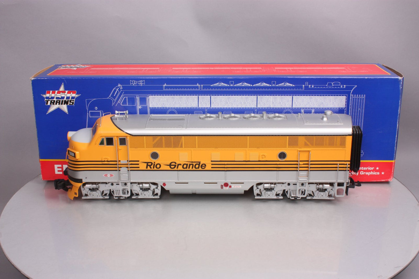 USA Trains 22350 G Denver & Rio Grande Western F3A Diesel Locomotive