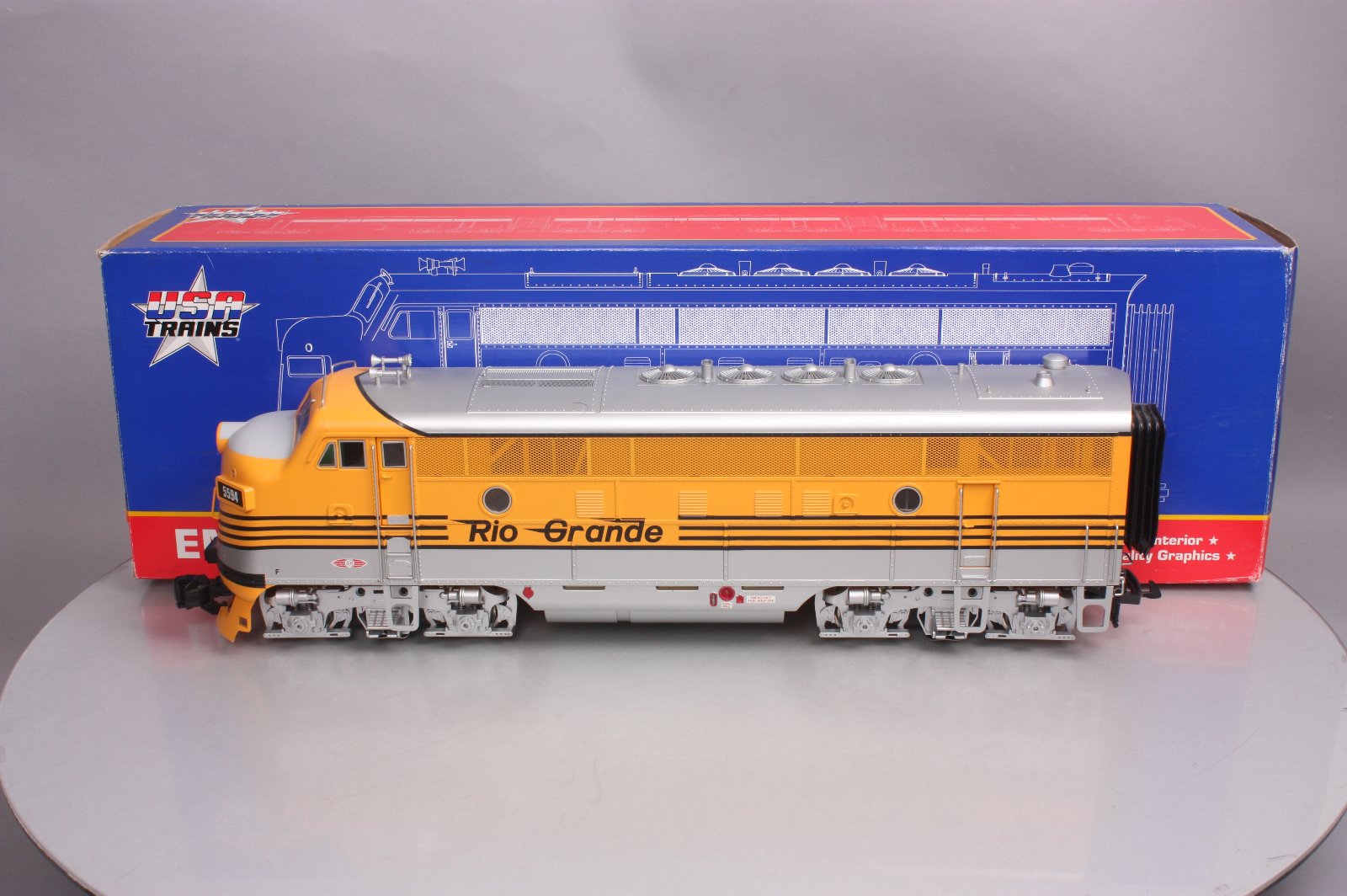 USA Trains 22350 G Denver & Rio Grande Western F3A Diesel Locomotive