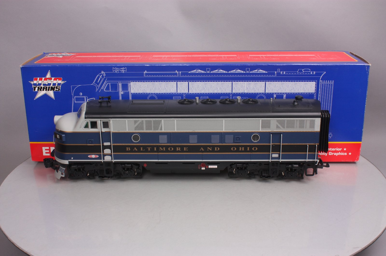 USA Trains 22351 G Baltimore & Ohio F-3A Powered Diesel Locomotive