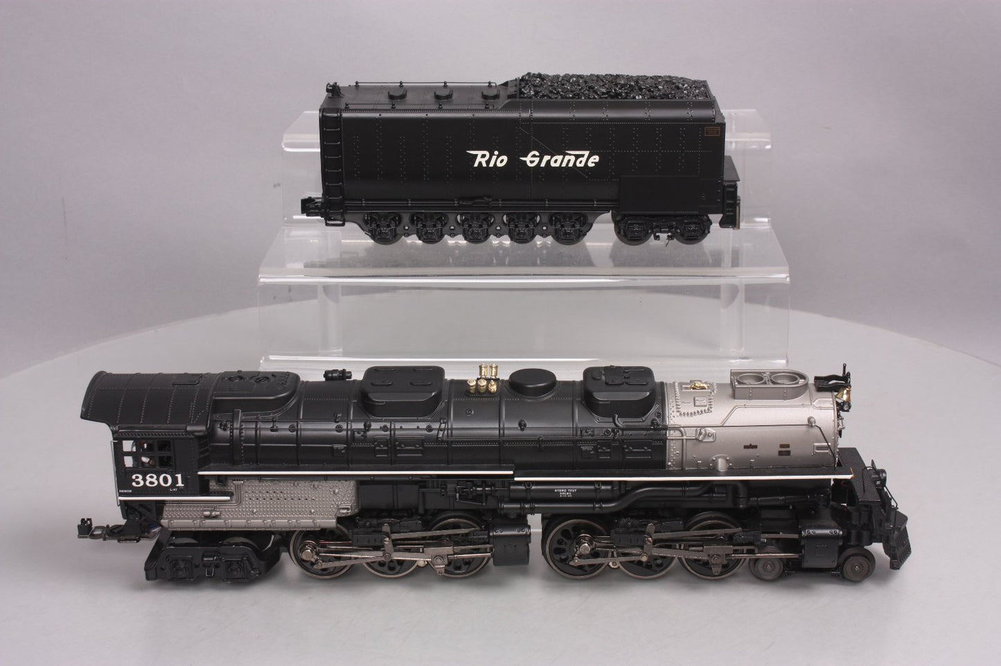 MTH 30-1625-1 Rio Grande Imperial 4-6-6-4 Challenger Steam Loco w/PS3 #3801