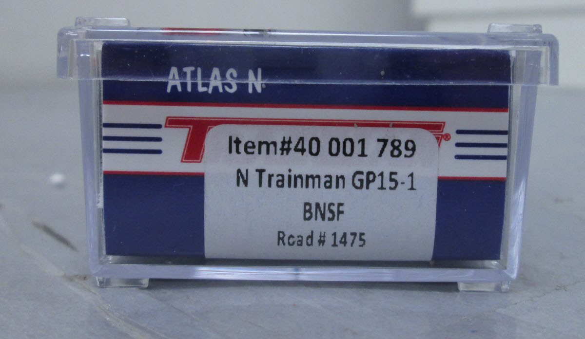 Atlas 40001789 N Scale BNSF GP15-1 Diesel Locomotive #1475