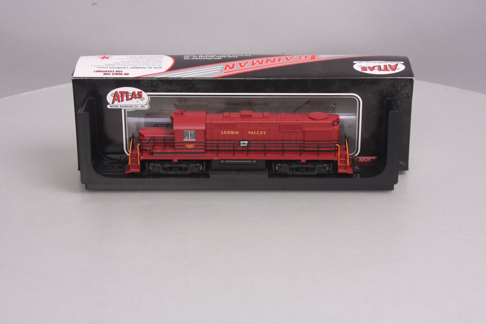 Atlas 10001515 HO Lehigh Valley Alco RS36 Diesel Loco w/Dynamic Brake #401