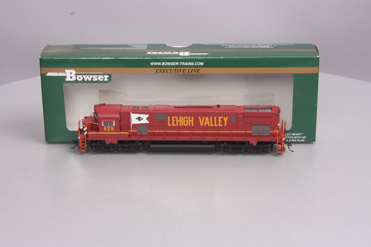 Bowser 23543 HO Reading Alco C-628 Diesel Locomotive #629