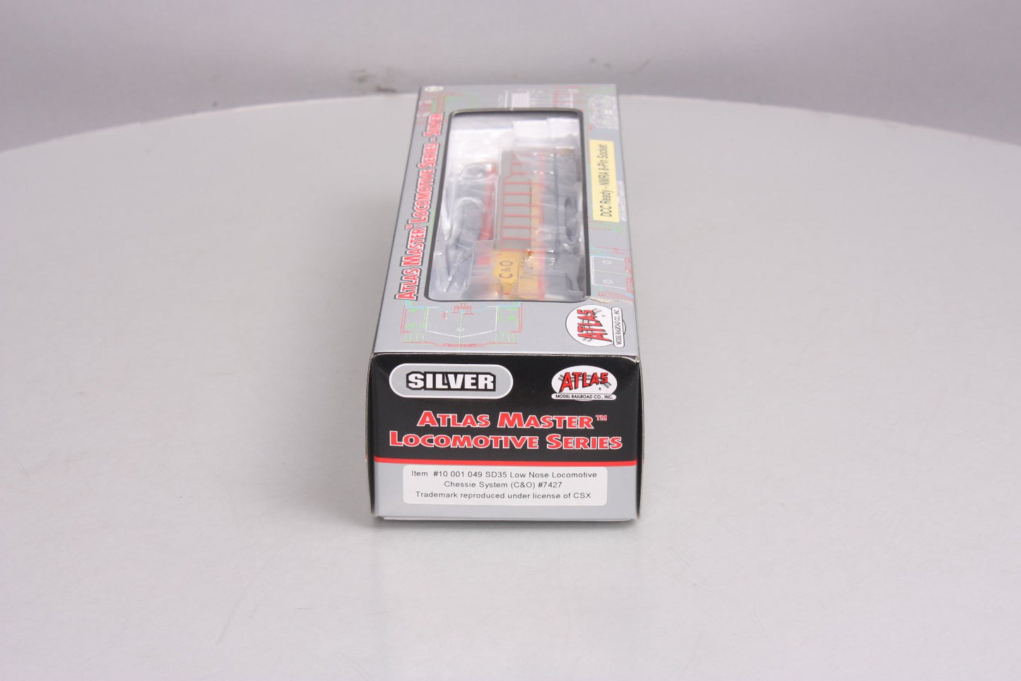 Atlas 10001049 HO Scale C&O SD35 Silver Chessie System 7427 HO