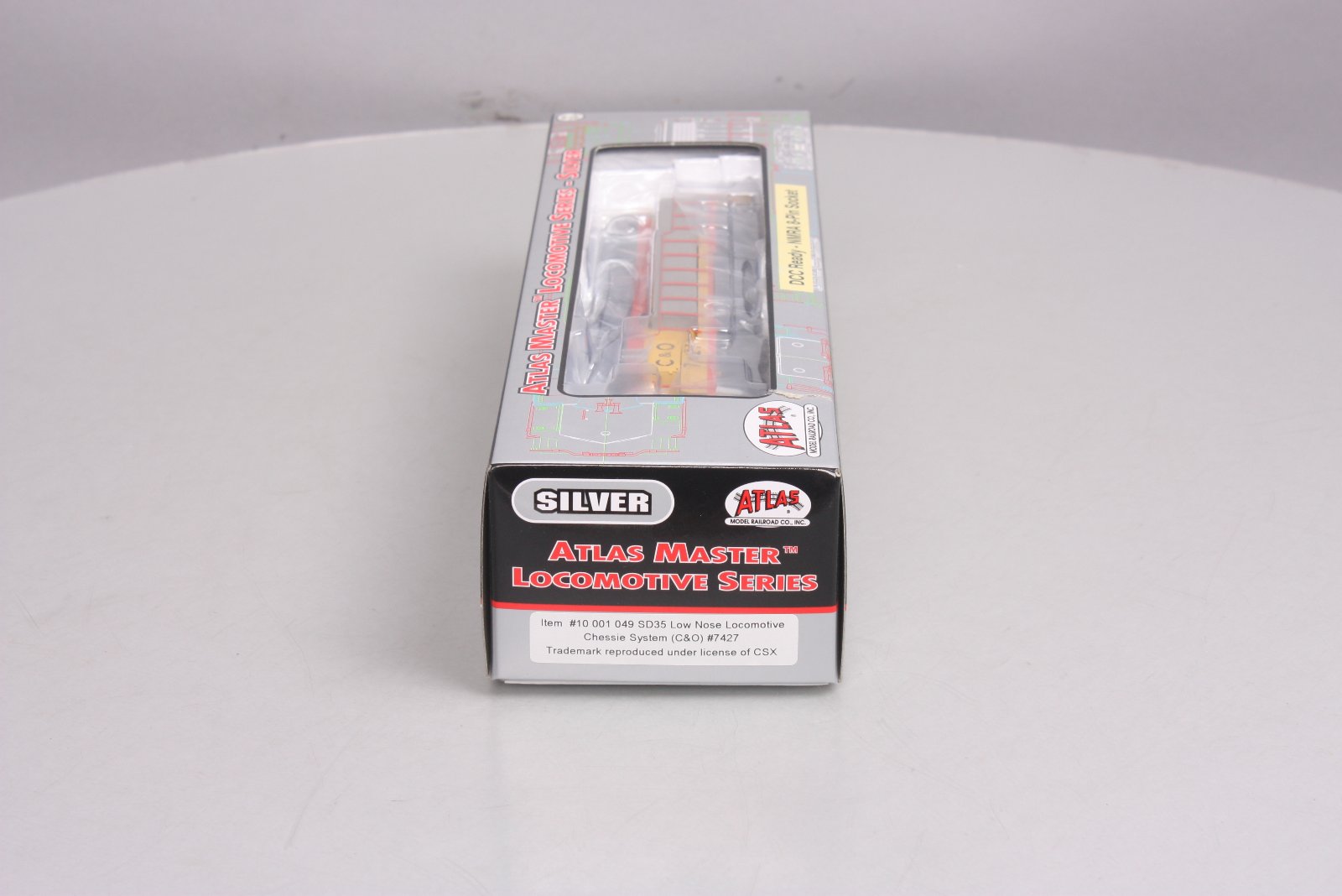 Atlas 10001049 HO Scale C&O SD35 Silver Chessie System 7427 HO
