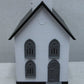 MTH 30-9057 Country Church #5 - White with Black & Gray Trim