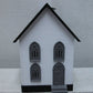 MTH 30-9057 Country Church #5 - White with Black & Gray Trim