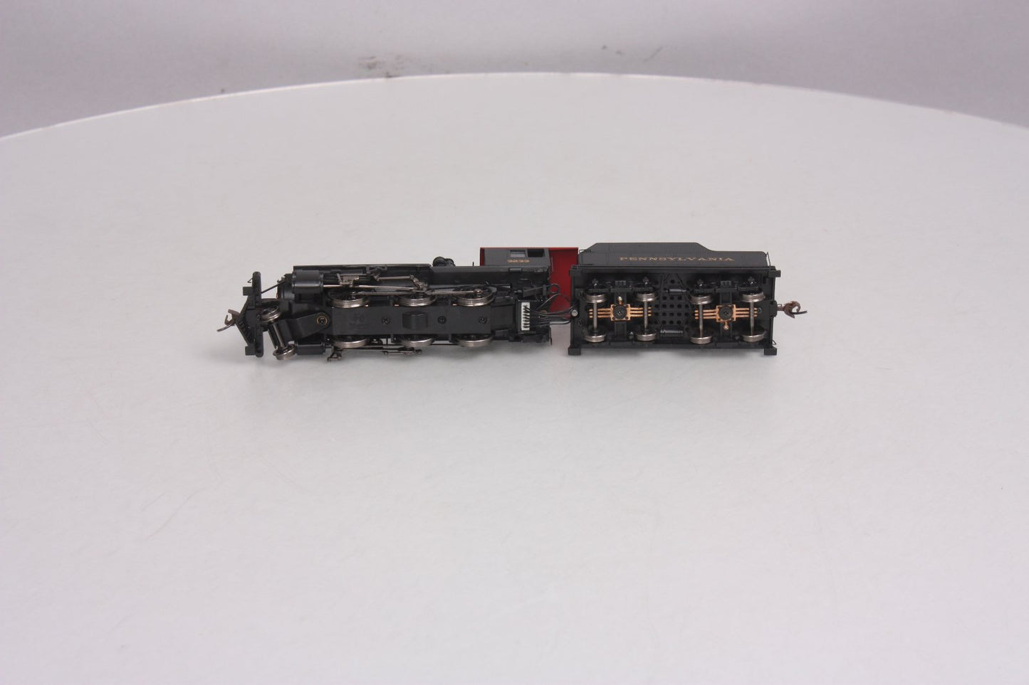 Bachmann 56514 HO Pennsylvania 2-6-0 Mogul Steam Loco w/Tender & Smoke #3233
