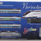 Bachmann 01313 The Nor'Easter HO Gauge Electric Passenger Starter Train Set