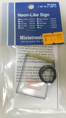 Miniatronics 75-020-01 Saloon Neon-Like Sign