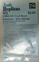 Scale Replicas 901 N USRA 2-8-2 Coal Board Extensions