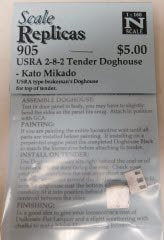 Scale Replicas 905 N USRA 2-8-2 Tender Doghouse Kato / Mikado