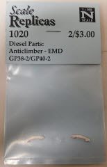 Scale Replicas 1020 N Anticlimber EMD
