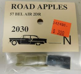 Road Apples 2030 N 57 Bel Air 2 Dr Resin Kit