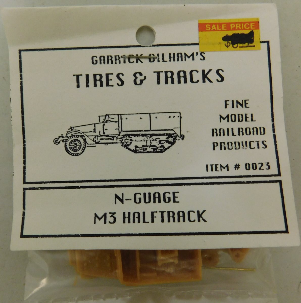 Garrick Gilham 0023 N Resin M3 Halftrack Kit