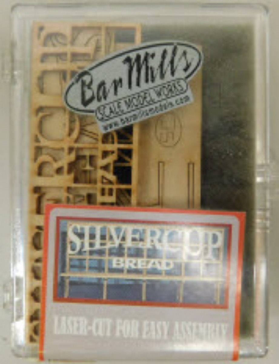 Bar Mills 90701 HO Silvercup Bread Billboard Kit