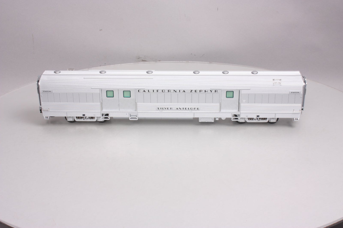 Atlas 30070021 D&RGW California Zephyr Silver Antelope Baggage Car #1100 [3rail]