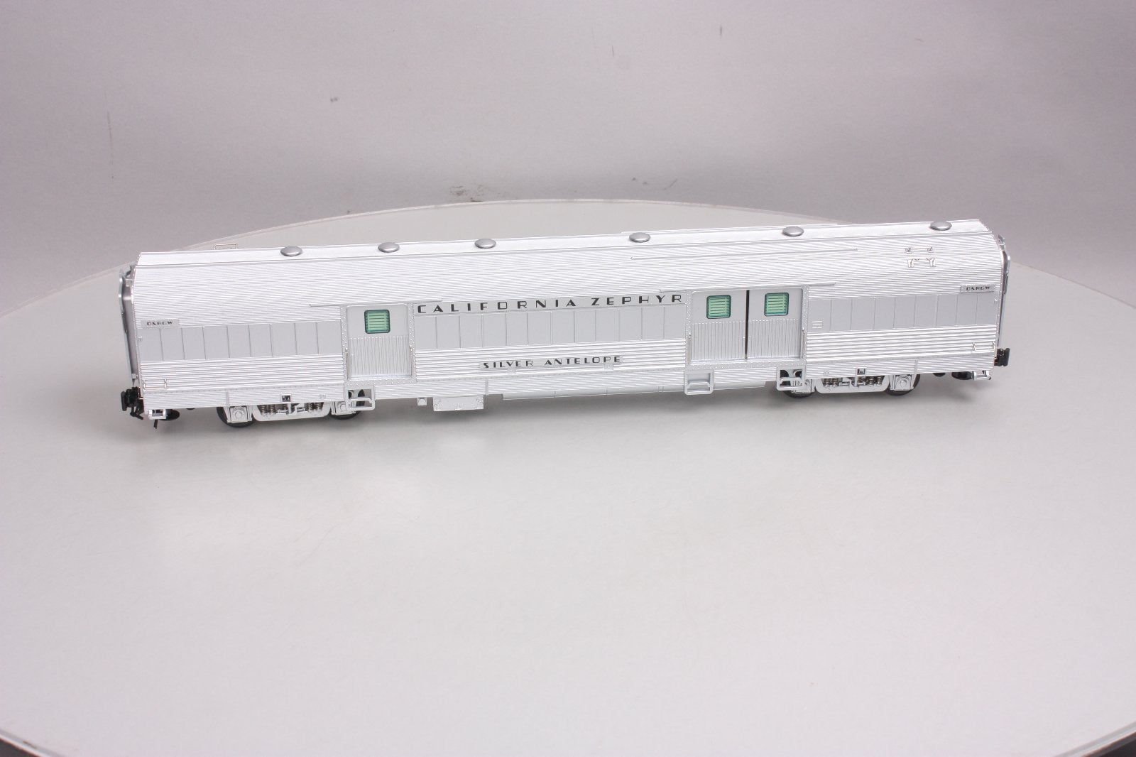 Atlas 30070021 D&RGW California Zephyr Silver Antelope Baggage Car #1100 [3rail]