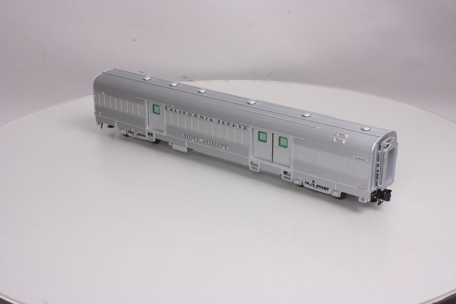 Atlas 30070021 D&RGW California Zephyr Silver Antelope Baggage Car #1100 [3rail]
