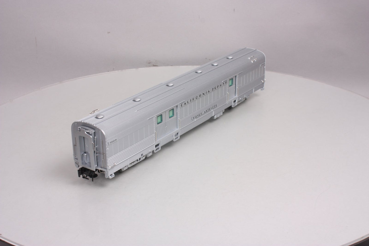 Atlas 30070021 D&RGW California Zephyr Silver Antelope Baggage Car #1100 [3rail]